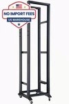 Raising Electronics 42u 4 Post Open Frame 19'' Data Network It Server/audio Rack. Fixed Price $275.05.