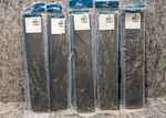 5 X Middle Atlantic Feb2 2ru Blank Rack Panel, Steel, Black New/sealed. Fixed Price $19.99.