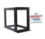 Raising Electronics 15u 4 Post 19" Open Frame Server Rack Adjustable Depth. Fixed Price $126.26.