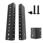 Jingchengmei 4u Rack Rails Kit With Hardware - 2 Pieces (4urr) 4u, Black. Fixed Price $14.43.