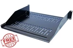 Raising 19" Vented Steel 2u Rack Mount Cantilever Network Shelf 16" Deep. Fixed Price $42.99.