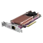 Qnap 2 X Pcie2280 M.2ssd Sl Pciegen3x8 1 Aqc113c 10gbe Nbase-t Port. Fixed Price $471.45.