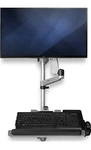 Startech Single Monitor Adjustable Wall Mount Computer Workstation Wallstsi1 (g). Fixed Price $300.00.