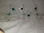 Vintage Paradigm Trends India," "crystal Flower Wall Rack. Fixed Price $40.00.