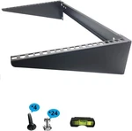 6u Folding 19 Inches Cold Rolled Steel Wall Mountable Simple Vertical Rack. Fixed Price $67.87.