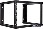 Navepoint 6u Wall Mount Open Frame 19 Inch Server Equipment Rack Threaded 16 Inc. Fixed Price $120.00.