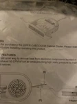 Middle Atlantic Cabinet Cooler (rfr Series, 50 Cfm) Rfr-cabcool50. Fixed Price $155.00.