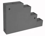 Durham 298-95 Wall Mountable Cable Tie Rack, 3" Height, 12.25" Width, 18.1562" L. Fixed Price $118.77.
