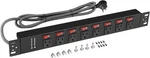 Rack Mount Power Strips,8 Outlet Strips Surge Protector 6 Ft Cable, Black. Fixed Price $45.99.