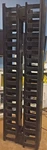 Lot (qty 2) - Leviton 4980l-vfr Vertical Front And Rear Cable Management. Fixed Price $299.00.