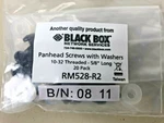 Black Box Rm528-r2 20-pack Of Panhead Screws 10-32 Thread 5/8" Long + Washers. Fixed Price $9.98.