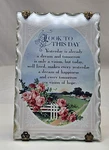 Crystal Inspirations Picture Wall Hanging Frame 1998. Fixed Price $9.95.