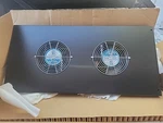Hubbell Network/server Cabinet Fan Tray Kit For H2n 460 Cfm 12.2"x25.9" H2knf. Fixed Price $88.00.