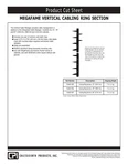 Vertical Cable Ring Panel Cpi 12465-207. Fixed Price $235.25.