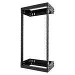 Startech 21u 19" Wall Mount Network Rack Adjustable Depth 12-20" Open Frame. Fixed Price $347.07.