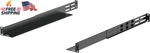 Tecmojo 1u Universal Rack Mount Rails,4-post Server Shelf Rail With 20.9"-3. Fixed Price $47.27.