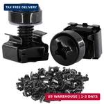 60 Pack M6 X 20 Mm Server Rack Screws Computer Mount Cage Nuts And S. Fixed Price $22.73.