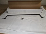 Gruber Cable Management Bar 23" Rack Black, 3.5" Deep, With Hardware. Fixed Price $24.99.
