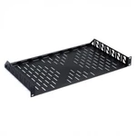 Middle Atlantic U1v Universal 1sp Vented Utility Rack Shelf, Black, New S5. Fixed Price $30.00.