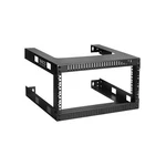 Riveco 4u 19" Wall Mount Network Rack 17.7" Deep 2 Post Open Frame Cabin. Fixed Price $120.33.