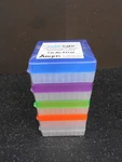 Argos R3130 Polar Safe 100-place Freezer Boxes Mixed Color 5/pack. Fixed Price $34.99.
