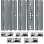 New (lot Of 5) Cpi 10595-118 3" 80mm Channel Rack-to-runway Mounting Plate Gray. Fixed Price $76.95.