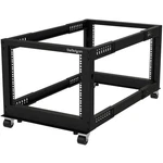 Startech 8u 19" Open Frame Server Rack Compact 4 Post 4postrack8u. Fixed Price $315.34.