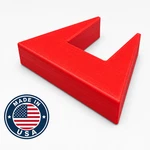 2x 1u Server Vertical Desktop Stand 2-pack Dell Hp Rack 3d Printed Usa. Fixed Price $19.99.