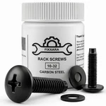 Fixxara Rack Screws 1032 And Nylon Washers Set, Carbon Steel, 50pack For Equi.... Fixed Price $15.99.