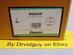 Panduit Rsn25f Raw Sn25f Finger Kit For 42 Ru-48 Ru Rack Black; 150mm. Fixed Price $59.99.