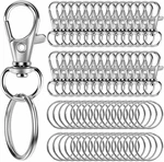 60 Pack Kit Para Llaveros 30 Ganchos Langosta Y Argollas Joyeria Diy. Fixed Price $20.75.
