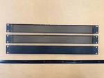 Middle Atlantic, Qty 3, 1u Blank Ventilated Panels. Fixed Price $37.00.