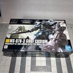 Bandai Hg Hguc Ms-07b-3 Gouf Custom 1/144 Model Kit (gunpla, Gundam) - New. Fixed Price $24.99.