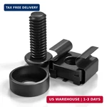 50 Pack M6 X 16mm Rack Mount Cage Nuts, Screws And Washers For Server. Fixed Price $27.17.