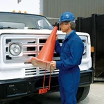 Vertical Mount Cone Holder, Carbon Steel, 22 In Height, 6 7/8 Length, 2.25. Fixed Price $21.99.