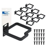 3 Metal Cable Management Ring, Vertical, Rack Or Wall Mount, Pack Of 10 Ca.... Fixed Price $43.52.