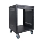 Sound Town 12u Universal Steel Rack, W/ 3" Locking Casters, Vented Side Panel.... Fixed Price $193.74.