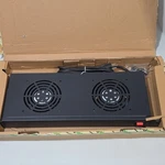 Navepoint Rack Cabinet Mounted Server Cooling System With 2 Fans, Black - (read). Fixed Price $79.99.