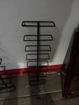 Southern Homewares Wall Mount Wine Bottle Storage Rack - Black. Fixed Price $20.00.