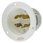 Hubbell Wiring Device-kellems Hbl2715 Flanged Locking Inlet, 30 A, 125/250v Ac,. Fixed Price $62.99.