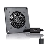 Usb Cabinet 80mm Fan Quiet Cooling System 4" With Speed Control, For Home.... Fixed Price $37.09.