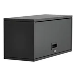 Uimoso Metal Wall Storage Cabinet With Flip-up Door And 120 Lbs Shelf Capacity. Fixed Price $56.99.