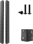 Jingchengmei 10u Steel Rack Rails Kit With Hardware - 2 Pieces 10u, Black. Fixed Price $24.64.