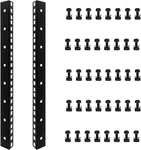 Fmuser 8u Rack Rails With M6 Mount Screws And Cage Nuts Set For Diy Server. Fixed Price $25.16.