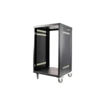 Metal Av Rack With Casters, 16u. Fixed Price $293.63.