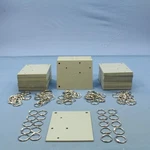 Leviton Custom Gray Tile Tag-a-bin Organizing Kit With Clip-rings 14850-til. Fixed Price $42.74.
