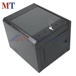 9u Wall Mount Enclosure 15.5" Deep, Lockable Glass Door & Durable Build. Fixed Price $78.37.