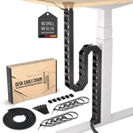 Ultimate Setup Under Desk Cable Management Vertebrae Perfect For Sit Stand D.... Fixed Price $80.97.