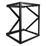 12u 2 Post Open Frame Wall Mount 18" Switch Depth Network It Rack Heavy Duty. Fixed Price $187.99.