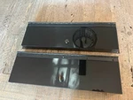 Two Middle Atlantic Secl-3 Hinged 3u Plexiglas Security Covers. Fixed Price $140.00.